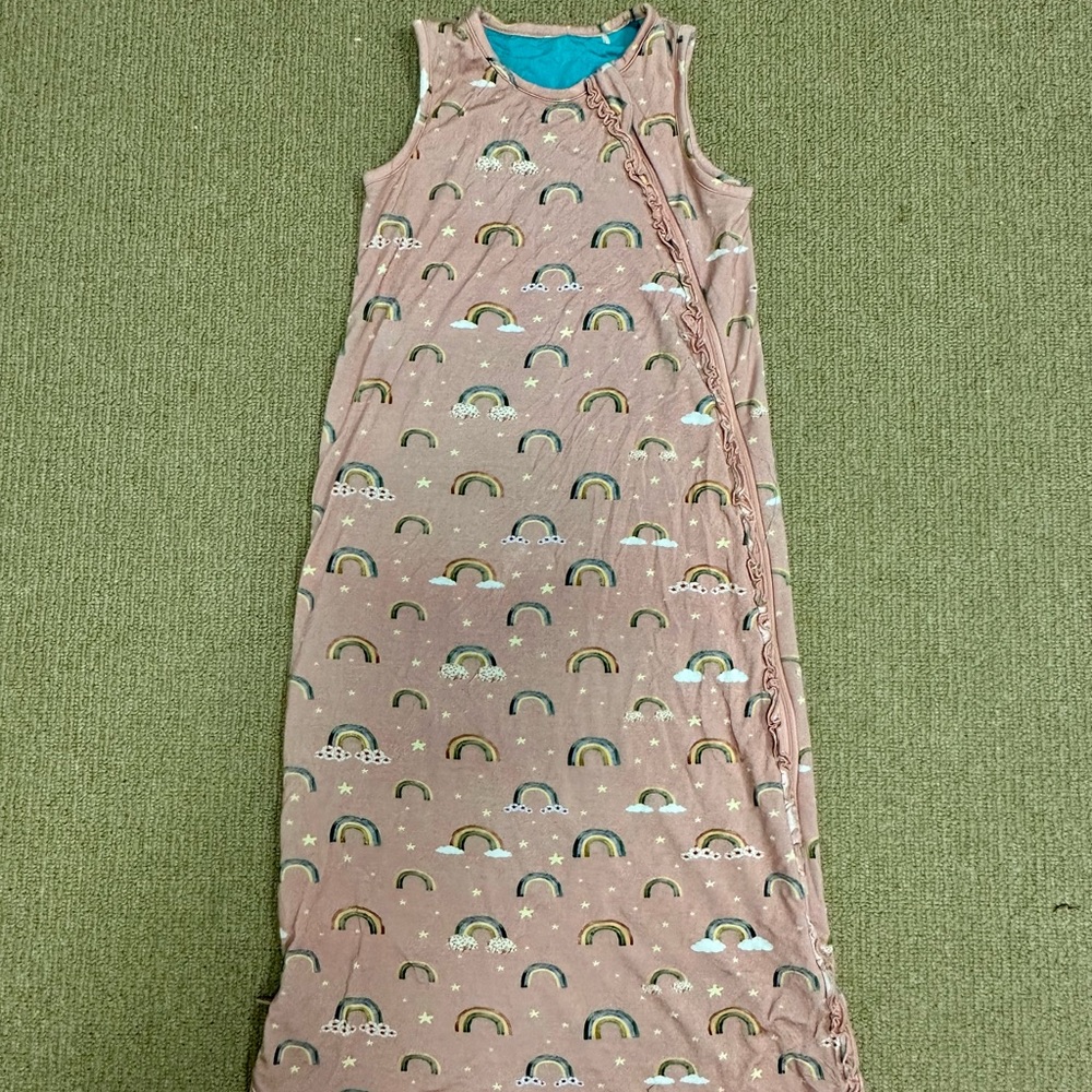 Posh peanut 6-18mo 0.5TOG rainbow sleep sack